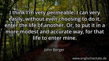 Englisches Zitat von John Berger als Bild
