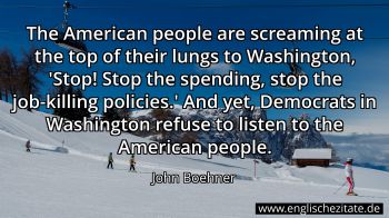 Englisches Zitat von John Boehner als Bild