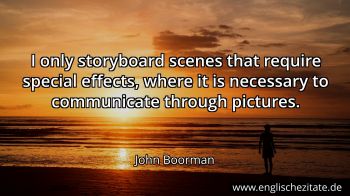 Englisches Zitat von John Boorman als Bild