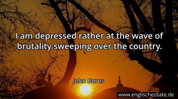 Englisches Zitat von John Burns als Bild