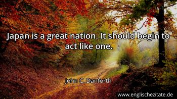 Englisches Zitat von John C. Danforth als Bild