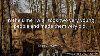Englisches Zitat von John C. Hawkes als Bild