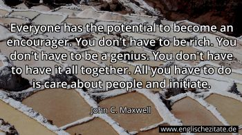 Englisches Zitat von John C. Maxwell als Bild