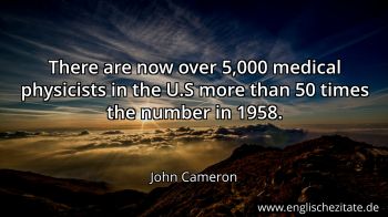 Englisches Zitat von John Cameron als Bild