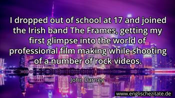 Englisches Zitat von John Carney als Bild