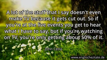 Englisches Zitat von John Cena als Bild