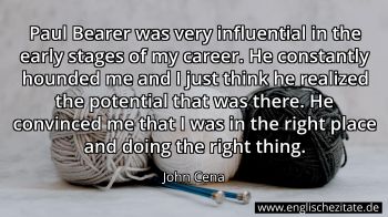Englisches Zitat von John Cena als Bild