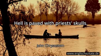 Englisches Zitat von John Chrysostom als Bild