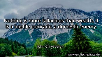 Englisches Zitat von John Chrysostom als Bild