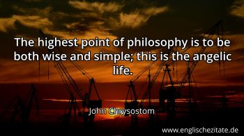 Englisches Zitat von John Chrysostom als Bild