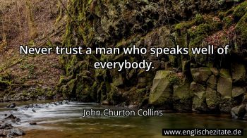 Englisches Zitat von John Churton Collins als Bild