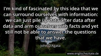 Englisches Zitat von John D'Agata als Bild