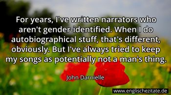 Englisches Zitat von John Darnielle als Bild