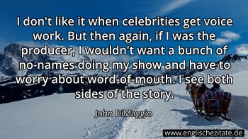 Englisches Zitat von John DiMaggio als Bild