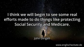 Englisches Zitat von John Dingell als Bild