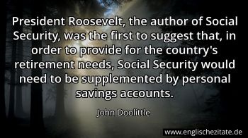 Englisches Zitat von John Doolittle als Bild