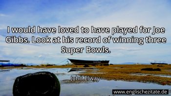 Englisches Zitat von John Elway als Bild