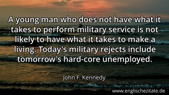 Englisches Zitat von John F. Kennedy als Bild