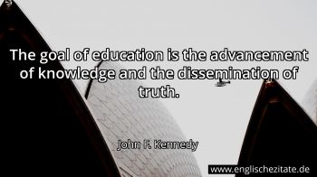 Englisches Zitat von John F. Kennedy als Bild