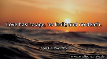 Englisches Zitat von John Galsworthy als Bild