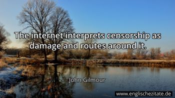 Englisches Zitat von John Gilmour als Bild
