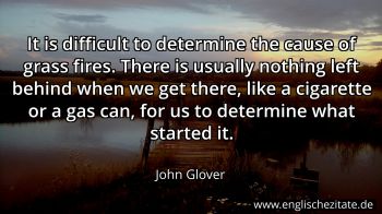 Englisches Zitat von John Glover als Bild