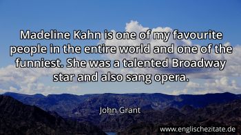 Englisches Zitat von John Grant als Bild