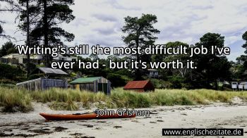 Englisches Zitat von John Grisham als Bild