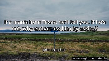 Englisches Zitat von John Gunther als Bild