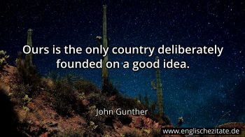 Englisches Zitat von John Gunther als Bild
