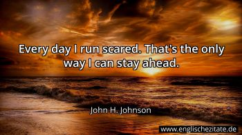 Englisches Zitat von John H. Johnson als Bild