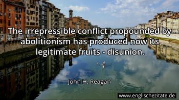 Englisches Zitat von John H. Reagan als Bild