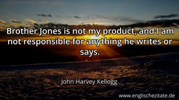 Englisches Zitat von John Harvey Kellogg als Bild