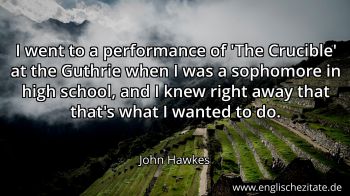 Englisches Zitat von John Hawkes als Bild