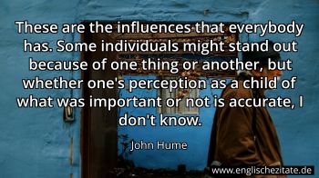 Englisches Zitat von John Hume als Bild
