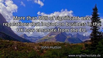 Englisches Zitat von John Hutton als Bild