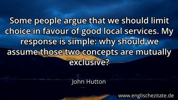 Englisches Zitat von John Hutton als Bild