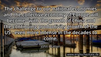 Englisches Zitat von John Hutton als Bild