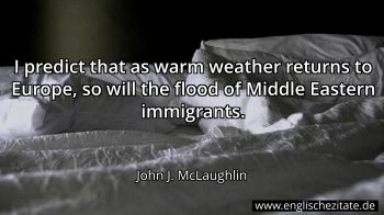 Englisches Zitat von John J. McLaughlin als Bild