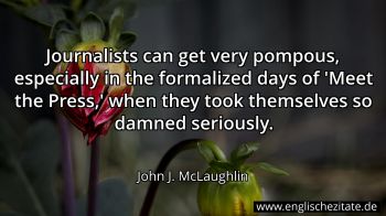 Englisches Zitat von John J. McLaughlin als Bild