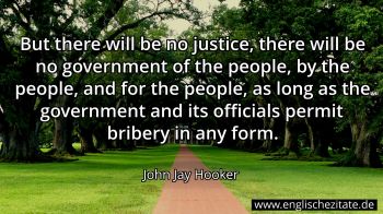 Englisches Zitat von John Jay Hooker als Bild