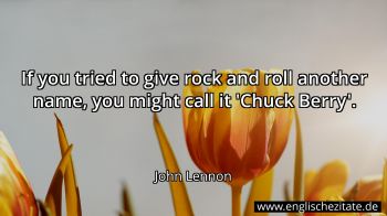 Englisches Zitat von John Lennon als Bild