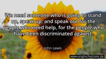Englisches Zitat von John Lewis als Bild