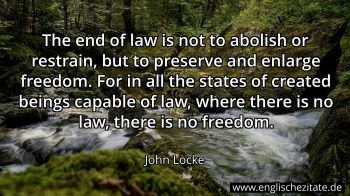 Englisches Zitat von John Locke als Bild