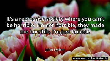 Englisches Zitat von John Lydon als Bild