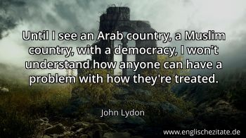 Englisches Zitat von John Lydon als Bild