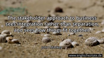 Englisches Zitat von John Mackey als Bild