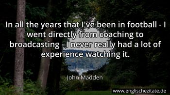 Englisches Zitat von John Madden als Bild