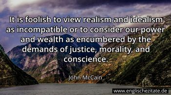 Englisches Zitat von John McCain als Bild