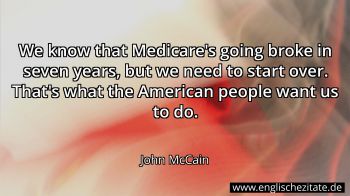 Englisches Zitat von John McCain als Bild
